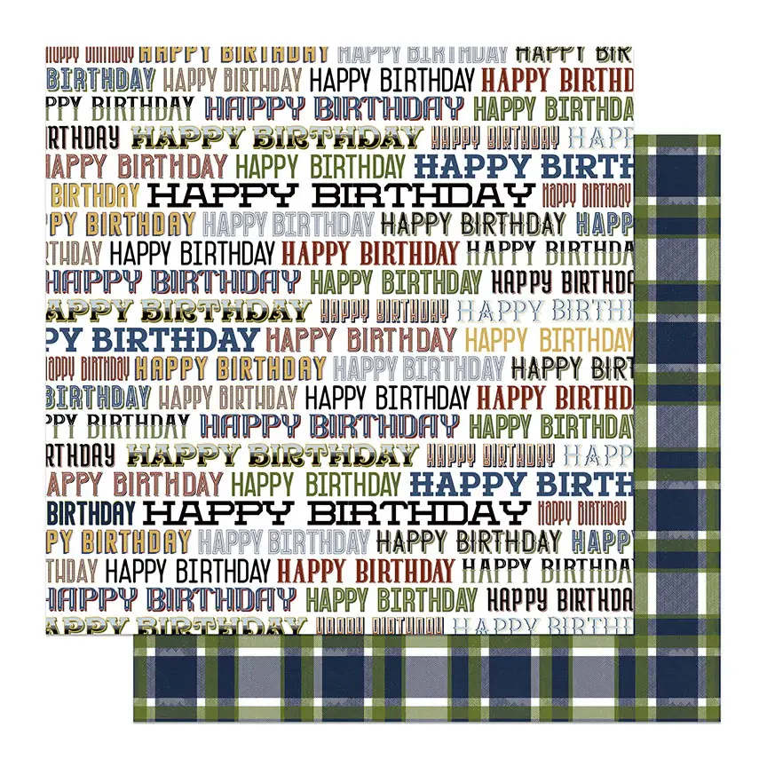 PHOTOPLAY PAPER PHOTOPLAY BIRTHDAY BASH YOU'RE A CLASSIC 12x12 CARDSTOCK