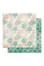 PHOTOPLAY PAPER PHOTOPLAY COCO PARADISE TROPICAL FLORAL 12x12 CARDSTOCK