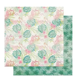 PHOTOPLAY PAPER PHOTOPLAY COCO PARADISE TROPICAL FLORAL 12x12 CARDSTOCK