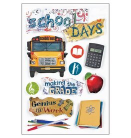 PAPER HOUSE PRODUCTIONS PAPER HOUSE SCHOOL DAYS 3D STICKERS