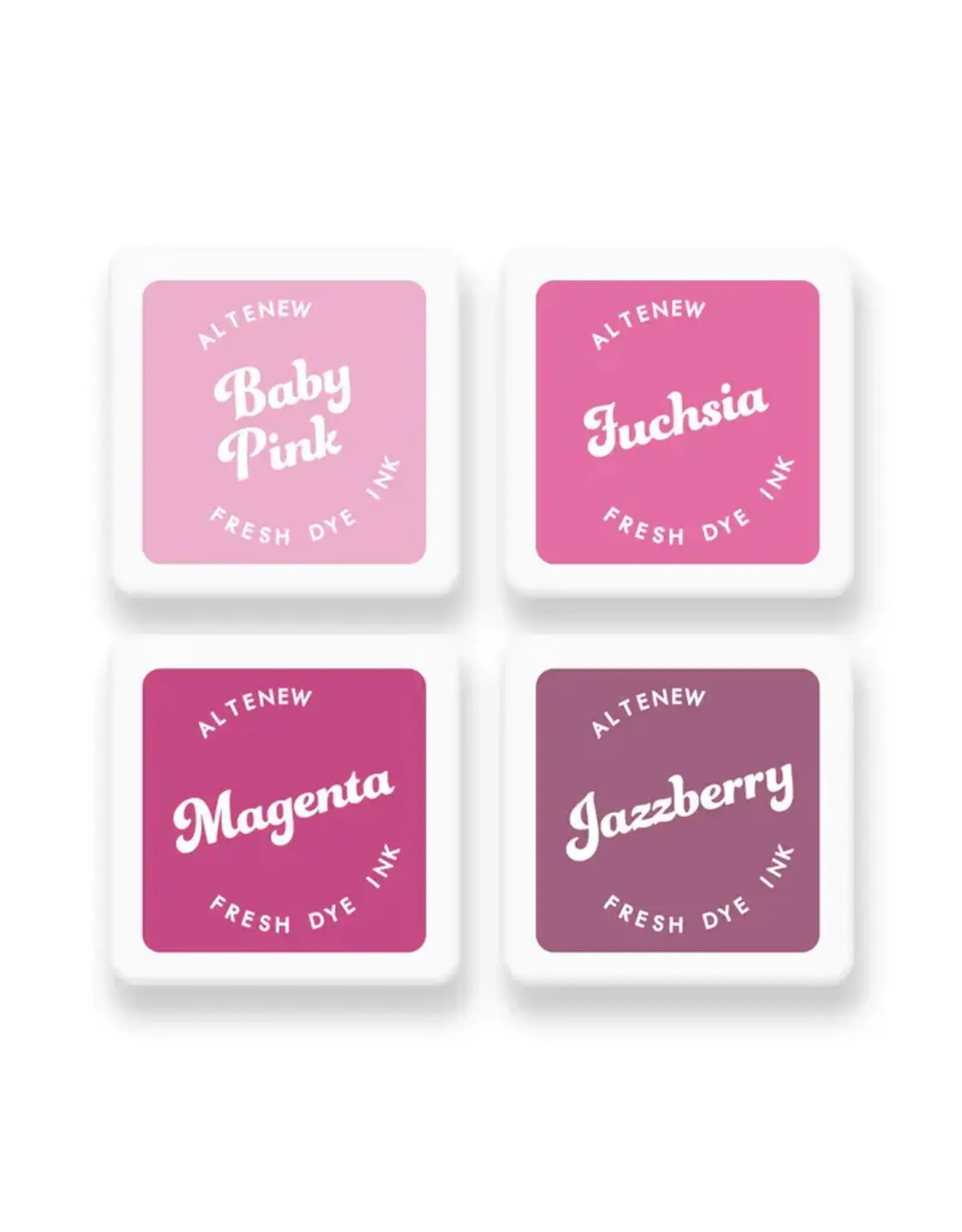 ALTENEW ALTENEW BUBBLEGUM DREAMS FRESH DYE MINI INK SET 4/PK