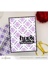 ALTENEW ALTENEW PATTERNED PETALS STENCIL SET 4/PK