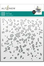 ALTENEW ALTENEW FOIL LEAF 6x6 BACKGROUND STENCIL