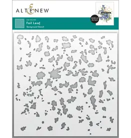 ALTENEW ALTENEW FOIL LEAF 6x6 BACKGROUND STENCIL