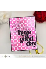 ALTENEW ALTENEW LINKED SPOTS & DOTS 6x6 BACKGROUND STENCIL
