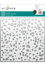 ALTENEW ALTENEW DOTTED PATTERN 6x6 BACKGROUND STENCIL