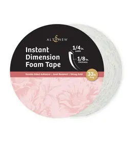 ALTENEW ALTENEW INSTANT DIMENSION FOAM TAPE 1/8" x 1/4" x 10m