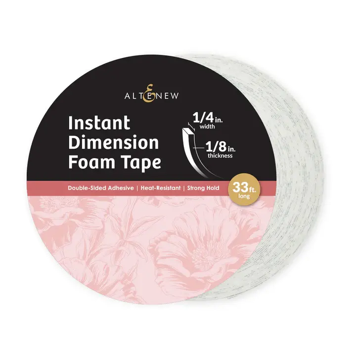 ALTENEW ALTENEW INSTANT DIMENSION FOAM TAPE 1/8" x 1/4" x 10m