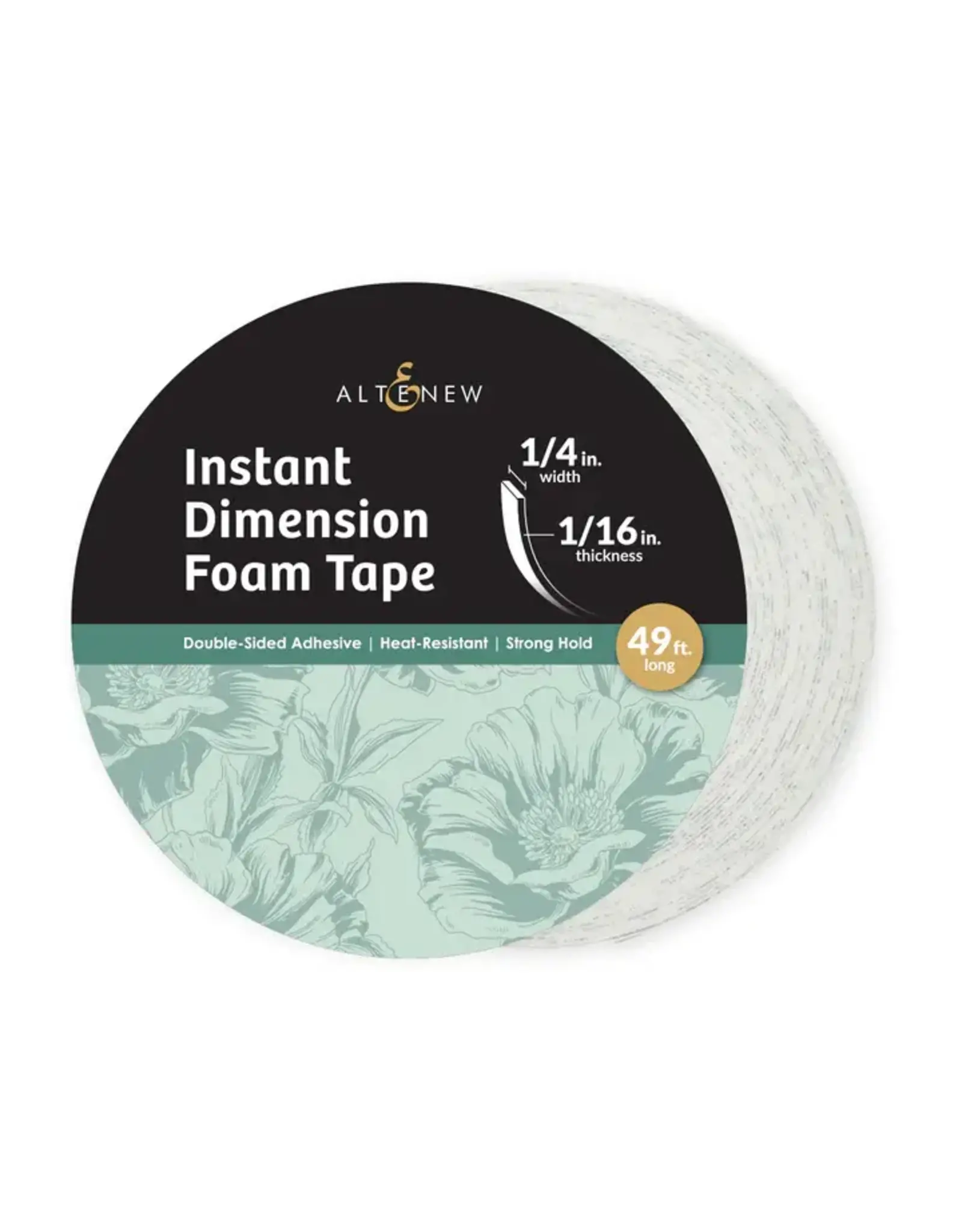 ALTENEW ALTENEW INSTANT DIMENSION FOAM TAPE 1/16" x 1/4" x 15m