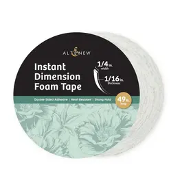 ALTENEW ALTENEW INSTANT DIMENSION FOAM TAPE 1/16" x 1/4" x 15m