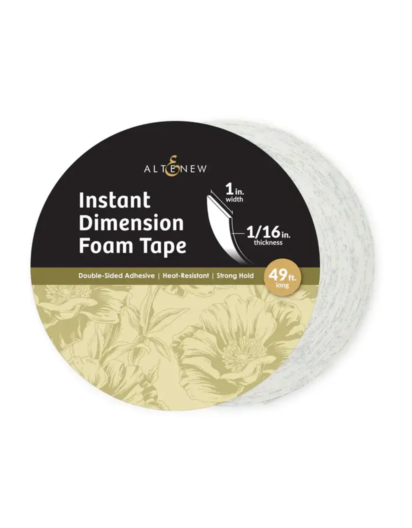 ALTENEW ALTENEW INSTANT DIMENSION FOAM TAPE 1/16" x 1" x 15m