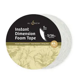 ALTENEW ALTENEW INSTANT DIMENSION FOAM TAPE 1/16" x 1" x 15m