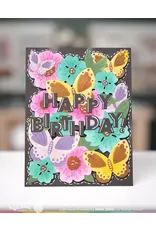 WAFFLE FLOWER WAFFLE FLOWER OVERLAPPING ALPHA DIE SET