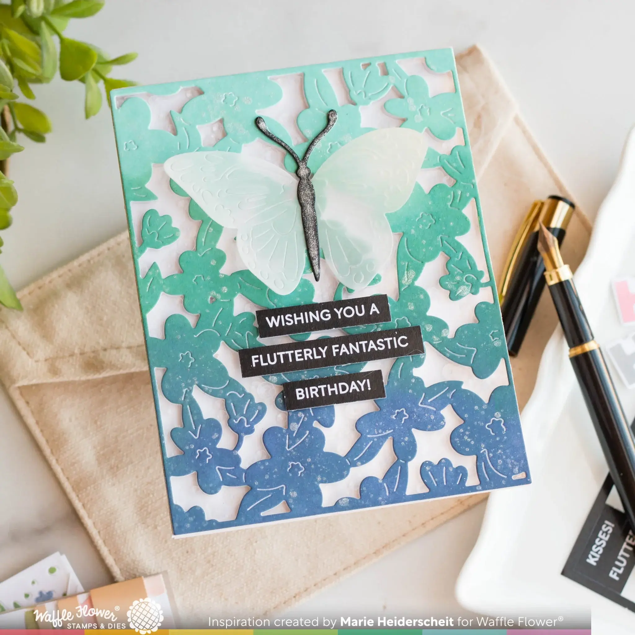 WAFFLE FLOWER WAFFLE FLOWER MOD BLOSSOM STENCIL SET