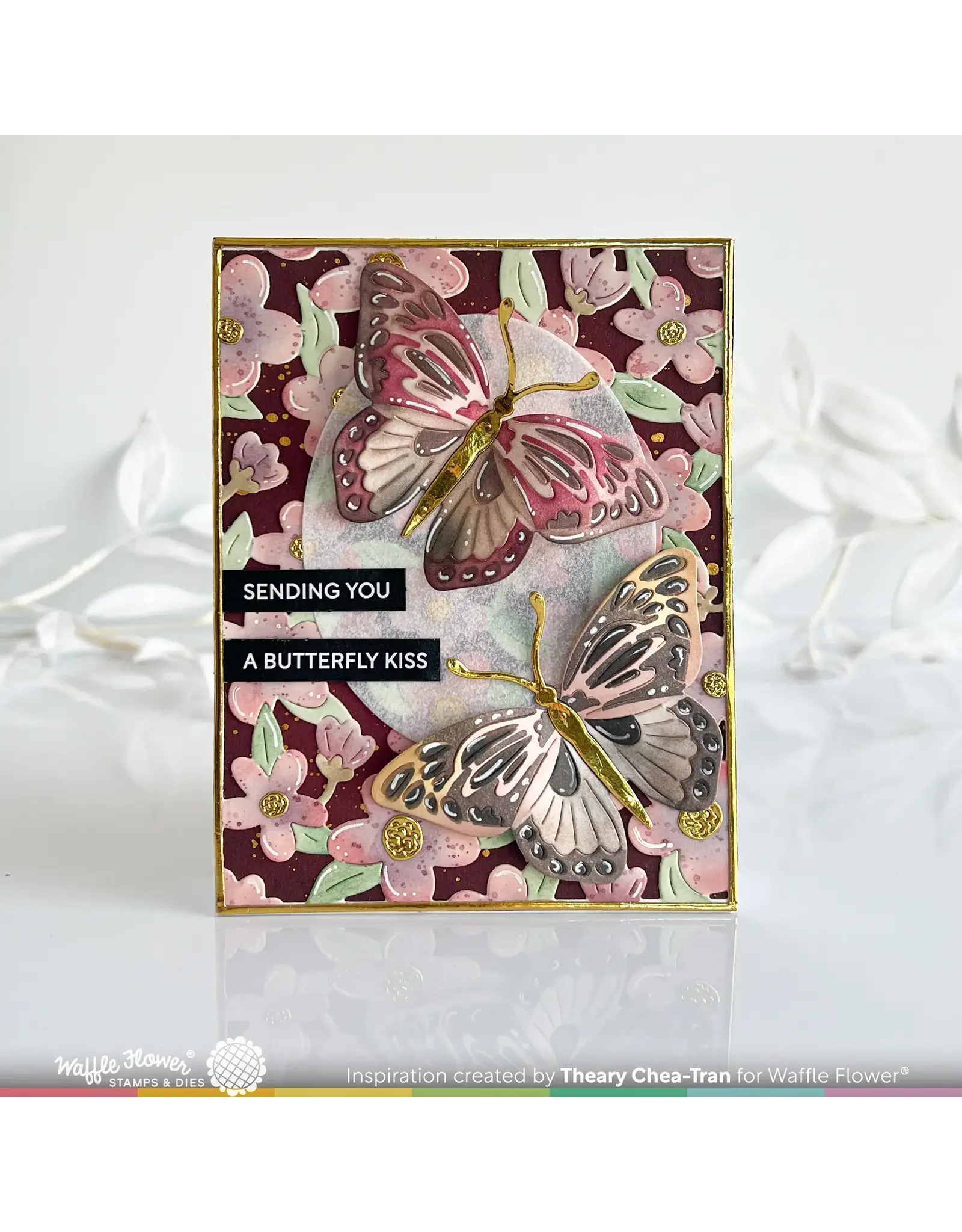 WAFFLE FLOWER WAFFLE FLOWER MOD BLOSSOM STENCIL SET