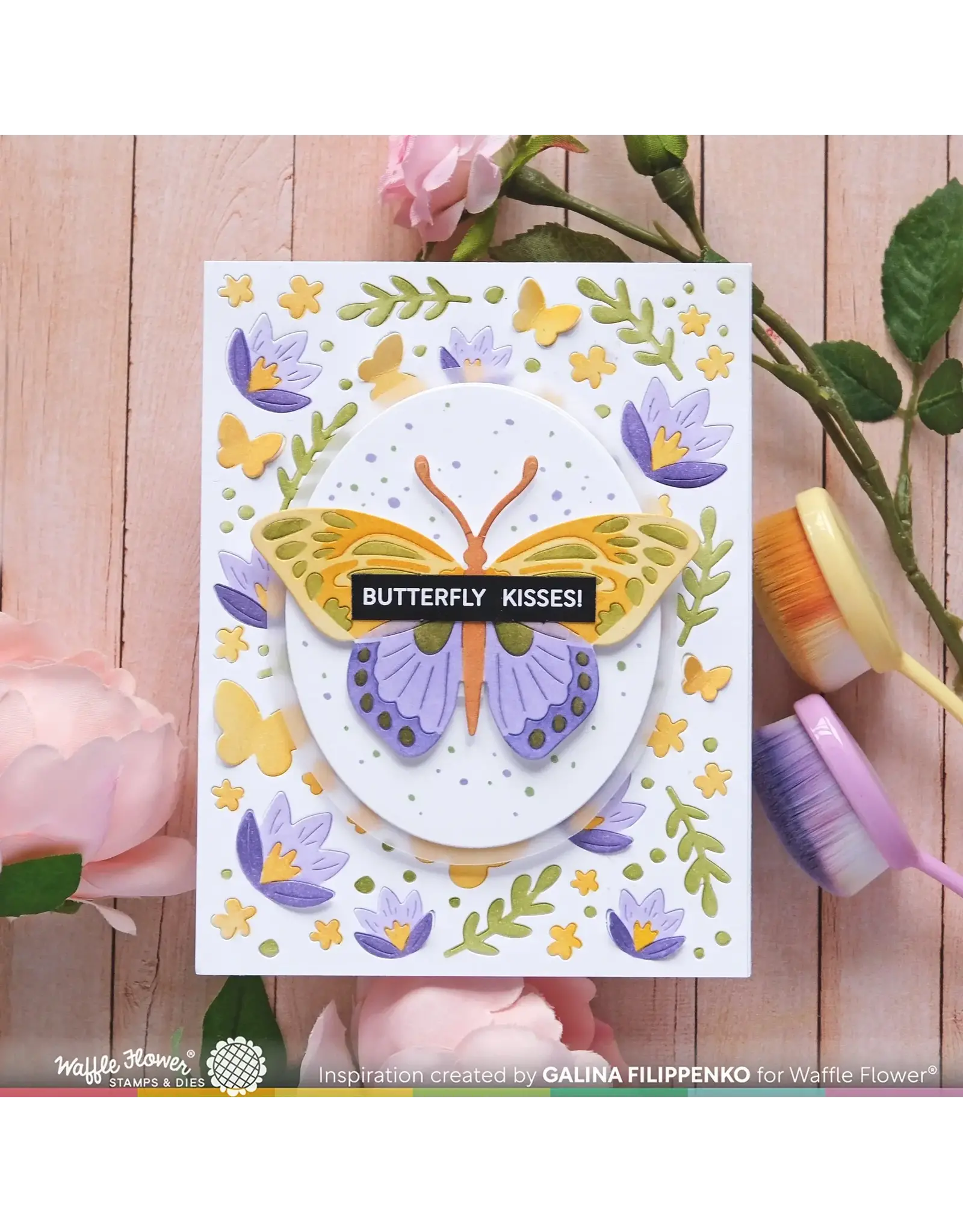 WAFFLE FLOWER WAFFLE FLOWER CROCUS FLUTTER DIE