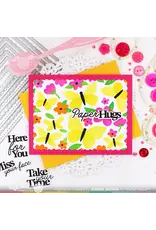 WAFFLE FLOWER WAFFLE FLOWER PAPER HUG SENTIMENTS CLEAR STAMP SET AND DIE COMBO
