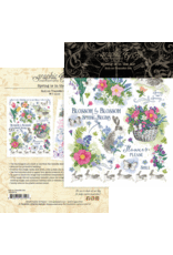 GRAPHIC 45 GRAPHIC 45 SPRING IS IN THE AIR RUB-ON TRANSFER SET