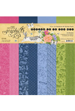 GRAPHIC 45 GRAPHIC 45 SPRING IS IN THE AIR PATTERNS & SOLIDS 12x12 COLLECTION PACK