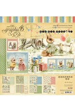 GRAPHIC 45 GRAPHIC 45 HIP HIP HOORAY 12x12 COLLECTION PACK
