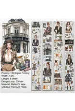 ONWIZE ONWIZE SCRAPBOOK FASHION ACADEMIA MATTE OIL TAPE