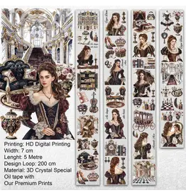ONWIZE ONWIZE SCRAPBOOK BAROQUE ELEGANCE 3D CRYSTAL SPECIAL OIL TAPE