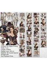 ONWIZE ONWIZE SCRAPBOOK BAROQUE ELEGANCE 3D CRYSTAL SPECIAL OIL TAPE