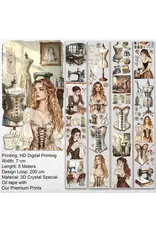 ONWIZE ONWIZE SCRAPBOOK SEWING HOUSE 3D CRYSTAL SPECIAL OIL TAPE