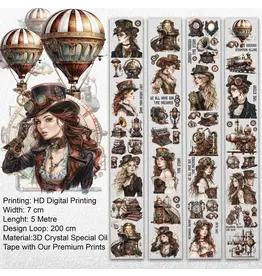 ONWIZE ONWIZE SCRAPBOOK STEAM WORLD 3D CRYSTAL SPECIAL OIL TAPE