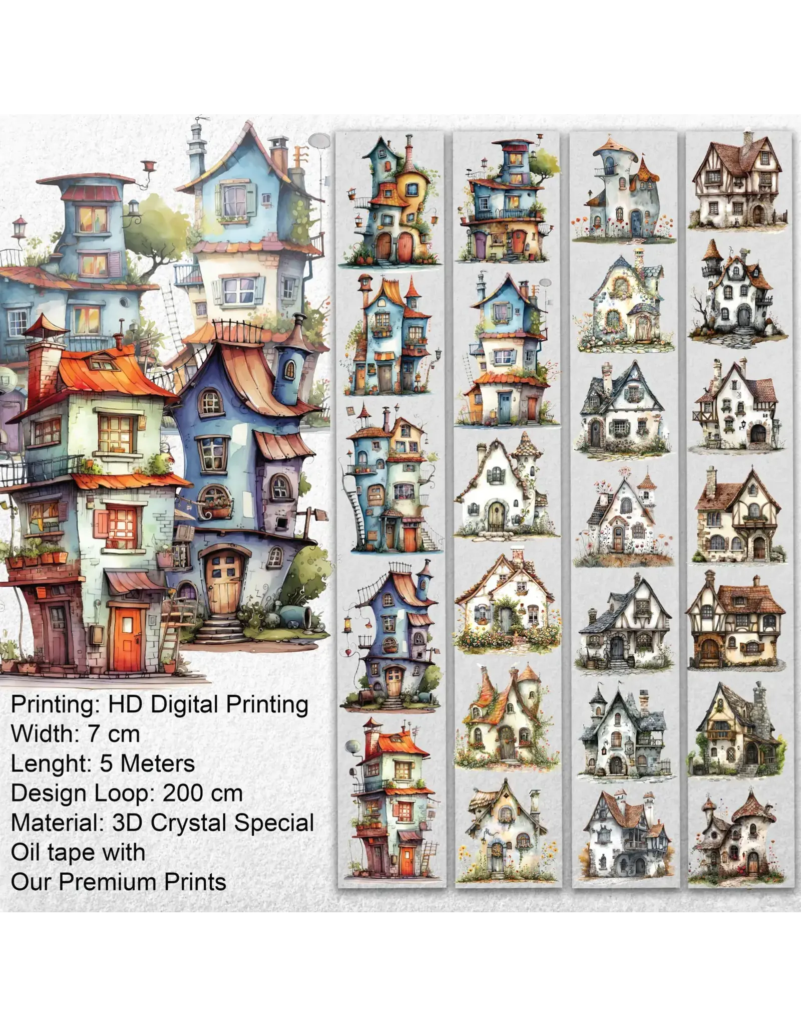 ONWIZE ONWIZE SCRAPBOOK THE HOUSE ON THE EDGE OF THE WORLD 3D CRYSTAL SPECIAL OIL TAPE