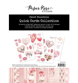 PAPER ROSE PAPER ROSE SWEET VALENTINE QUICK CARDS KIT