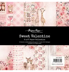 PAPER ROSE PAPER ROSE SWEET VALENTINE 6x6 PAPER COLLECTION