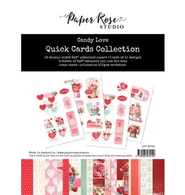 PAPER ROSE PAPER ROSE CANDY LOVE QUICK CARDS KIT