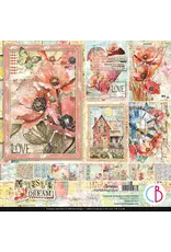CIAO BELLA CIAO BELLA MAJESTIC DREAM 12x12 PAPER PAD 12 SHEETS