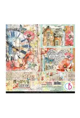 CIAO BELLA CIAO BELLA MAJESTIC DREAM 8x8 PAPER PAD 12 SHEETS