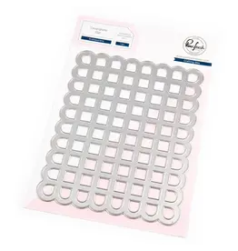 PINKFRESH PINKFRESH STUDIO SCALLOPED GRID COVERPLATE DIE