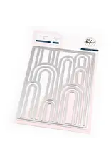 PINKFRESH PINKFRESH STUDIO ELEVATED RAINBOWS COVERPLATE DIE