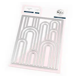 PINKFRESH PINKFRESH STUDIO ELEVATED RAINBOWS COVERPLATE DIE
