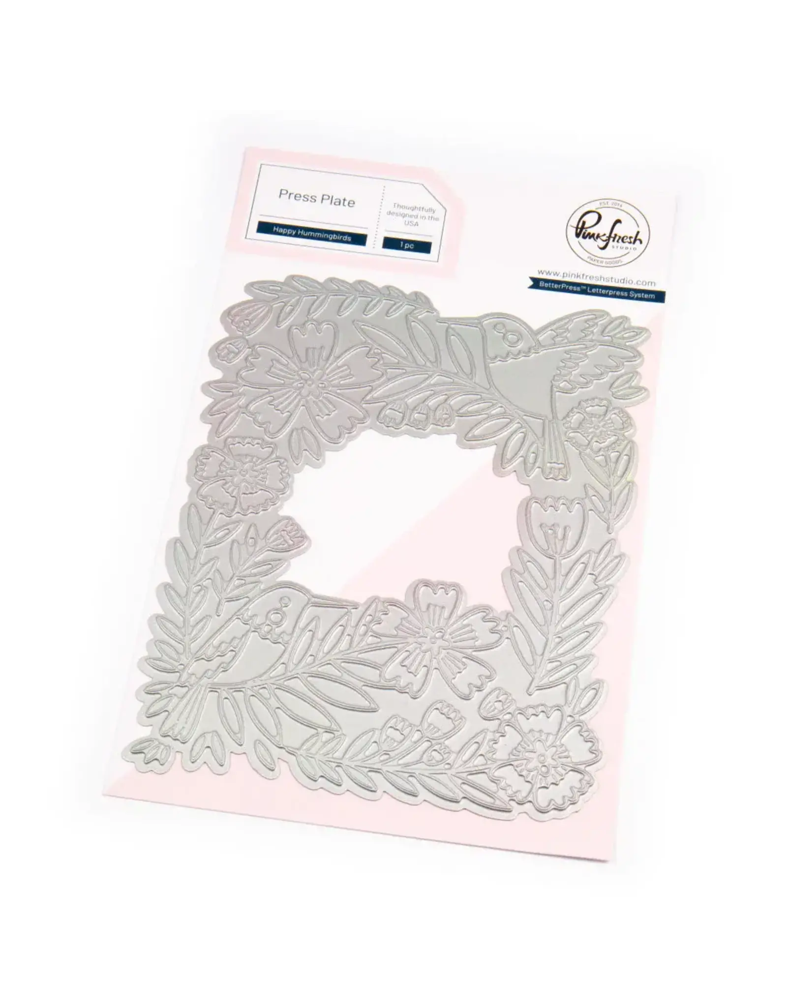 PINKFRESH PINKFRESH STUDIO HAPPY HUMMINGBIRDS PRESS PLATE