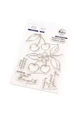 PINKFRESH PINKFRESH STUDIO CHERRY BLISS CLEAR STAMP SET