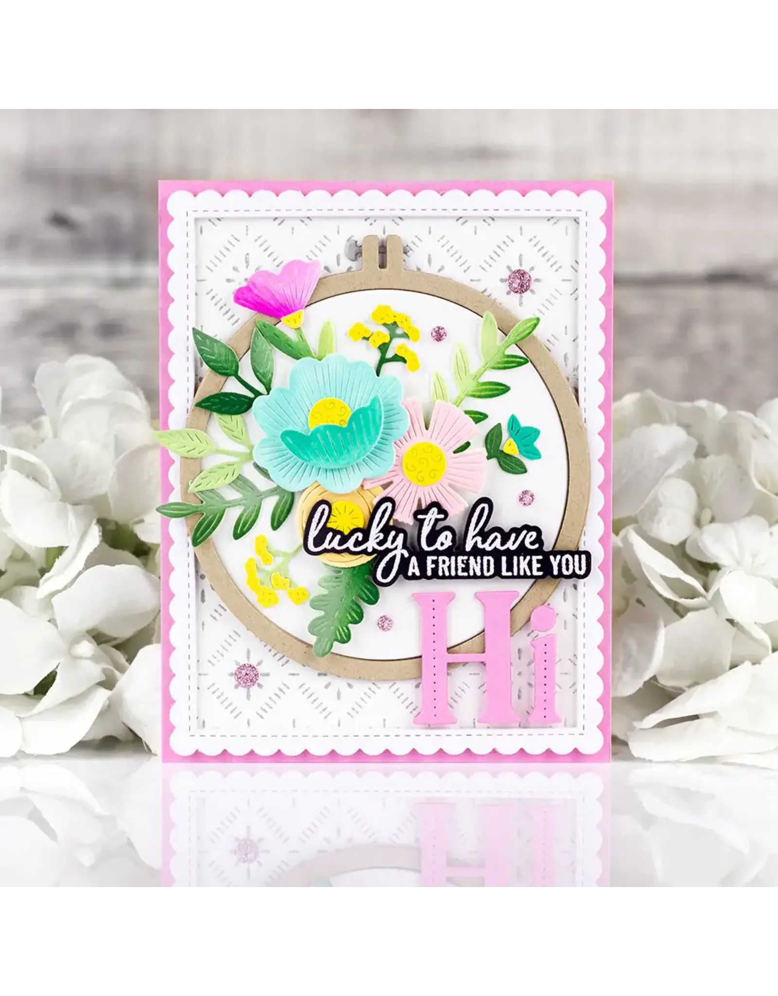 PINKFRESH PINKFRESH STUDIO DASHING DAISIES PRESS PLATE