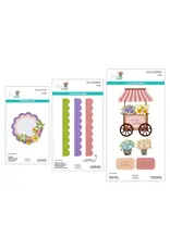 SPELLBINDERS SPELLBINDERS SIMPLE STORIES SIMPLE VINTAGE FLOWER SHOPPE DIE BUNDLE