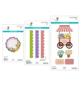 SPELLBINDERS SPELLBINDERS SIMPLE STORIES SIMPLE VINTAGE FLOWER SHOPPE DIE BUNDLE