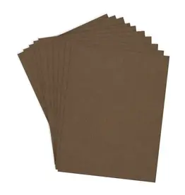 SPELLBINDERS SPELLBINDERS TRUFFLE COLORWHEEL CARDSTOCK 8.5x11 10/PK