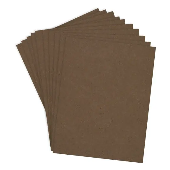 SPELLBINDERS SPELLBINDERS TRUFFLE COLORWHEEL CARDSTOCK 8.5x11 10/PK