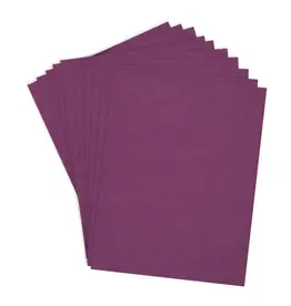 SPELLBINDERS SPELLBINDERS VIOLET COLORWHEEL CARDSTOCK 8.5x11 10/PK