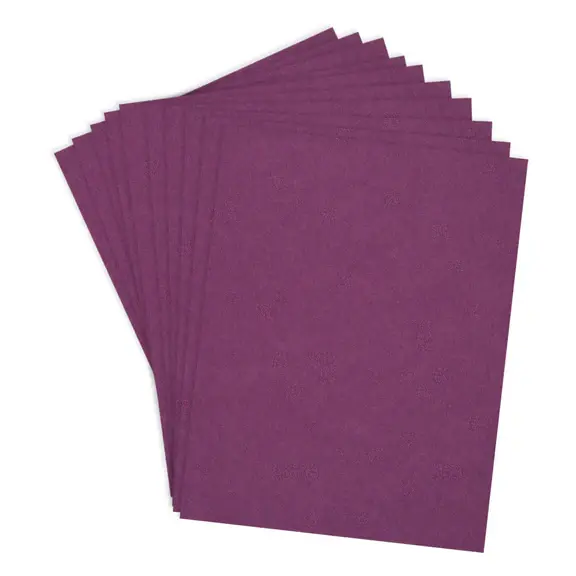 SPELLBINDERS SPELLBINDERS VIOLET COLORWHEEL CARDSTOCK 8.5x11 10/PK