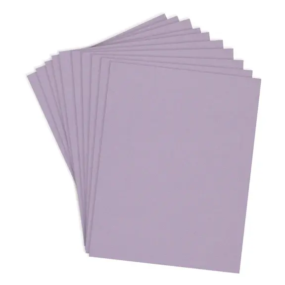 SPELLBINDERS SPELLBINDERS LAVENDER COLORWHEEL CARDSTOCK 8.5x11 10/PK