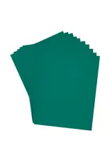 SPELLBINDERS SPELLBINDERS BLUE SPRUCE COLORWHEEL CARDSTOCK 8.5x11 10/PK