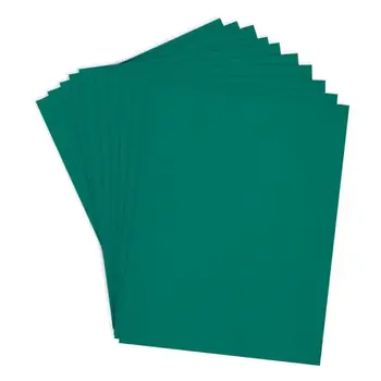 SPELLBINDERS SPELLBINDERS BLUE SPRUCE COLORWHEEL CARDSTOCK 8.5x11 10/PK